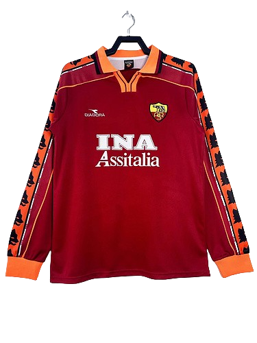 AS Roma 1998/99 Home – RetroJersey