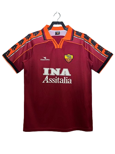 AS Roma 1998/99 Home – RetroJersey